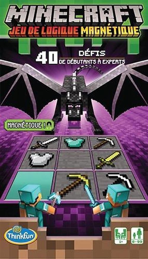 Jeu De Logique Magnétique Ravensburger Minecraft