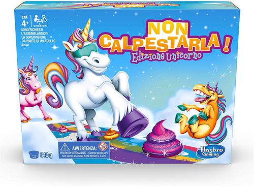 Hasbro Gaming - Non Calpestarla! Edizione Unicorno - Version italienne