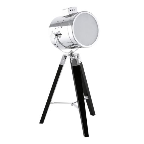 Lampe de bureau EGLO Upstreet chromé/noir mat 64 cm