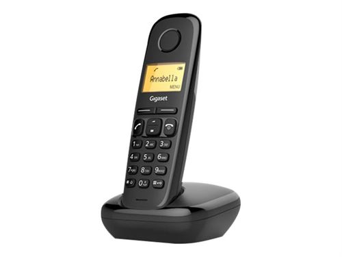 Téléphone fixe sans fil Gigaset AL170A Duo Noir