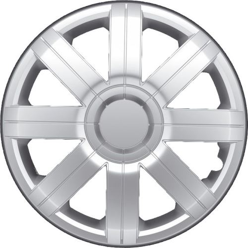 AutoStyle enjoliveurs Sportive 13 pouces ABS argent lot de 4