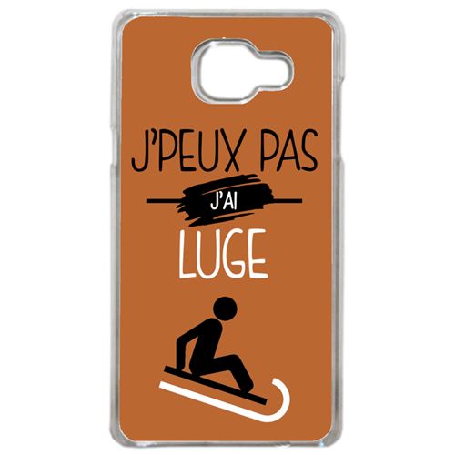 Coque j peux pas j ai luge 7 compatible samsung galaxy a3 2016 transparent