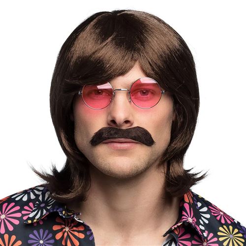 perruque gary avec moustache