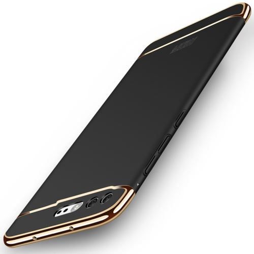 Asus ZenFone 4 Pro / ZS551KL Coque Protection Plastique Effet Métal Brillante Noir ALS51213