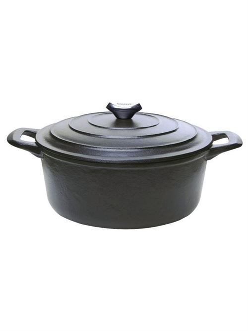 ARTHUR MARTIN AM846 Cocotte ronde 28 cm - Gris
