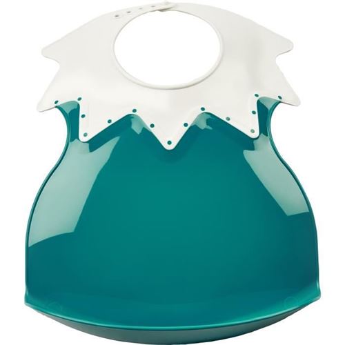 thermobaby bavoir arlequin - vert emeraude