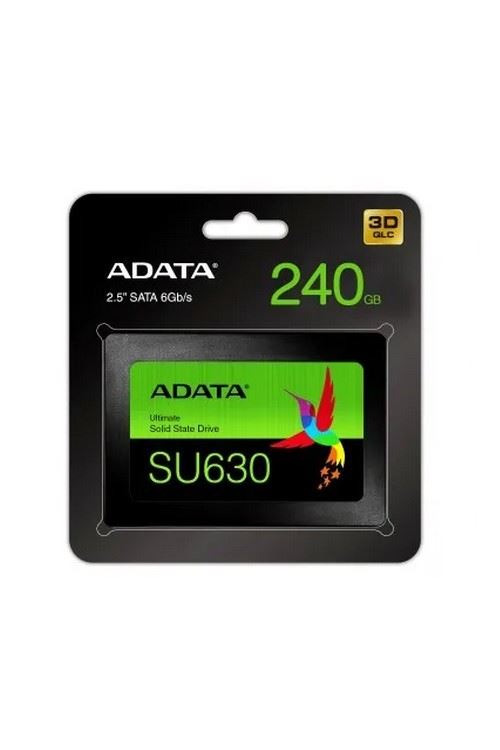 ADATA Ultimate SU630 - SSD - 240 GB - intern - 2.5 - SATA 6Gb/s - zwart