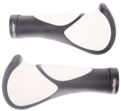 Ergotec Poignée Frisco AKS-2.8 140/140 mm Gel noir blanc