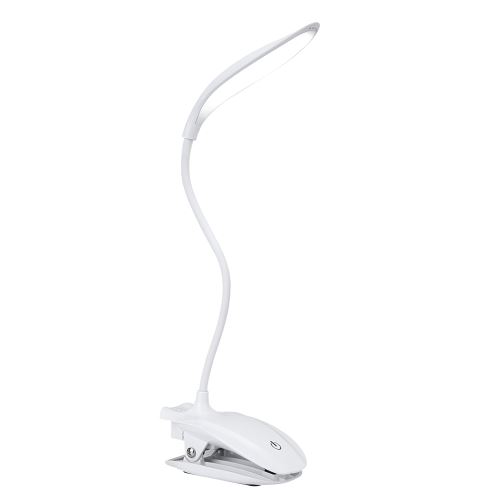 28 LED Lampe de Bureau Table Chevet Veilleuse Flexible USB Pile Pince Lecture FR