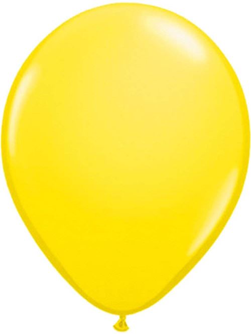 Luftballons Gelb 10 Stck., 30cm.