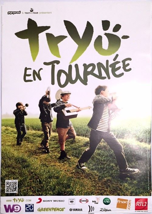 Tryo - 40x60 cm - AFFICHE / POSTER État correct -  reconditionné disponible sur Fnac