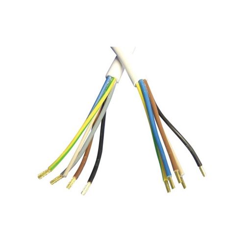 Cordon de connexion four 2,5m 5x2,5mm pour four