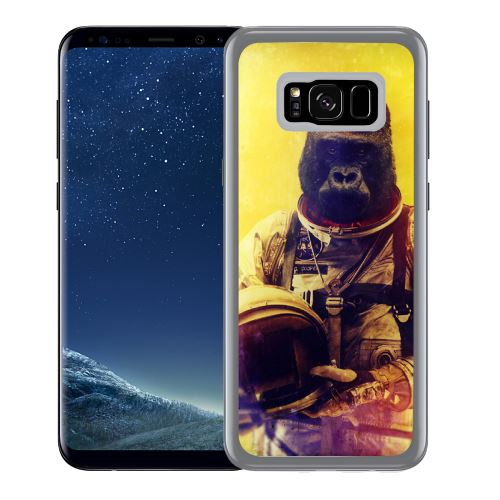 Coque pour Samsung Galaxy S8 animal astronaute singe