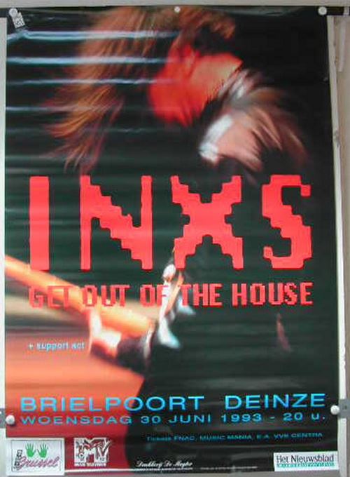 INXS - 68x98 cm - AFFICHE / POSTER