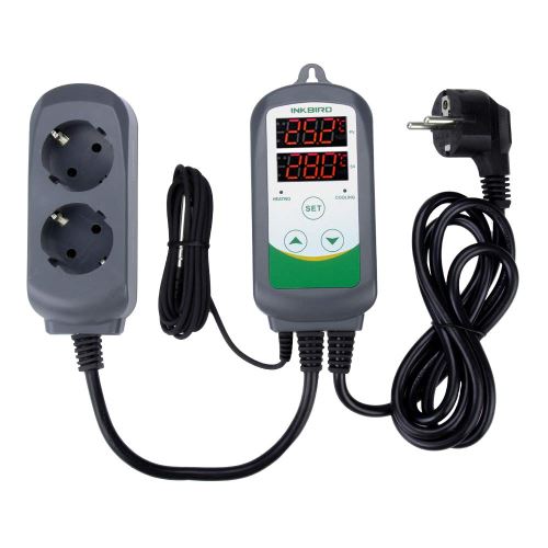 Inkbird Thermostat numérique ITC-308-WIFI – Thermostat de chauffage et de  refroidissement pour aquarium ou terrarium avec sonde – Abc Aqua + inc.