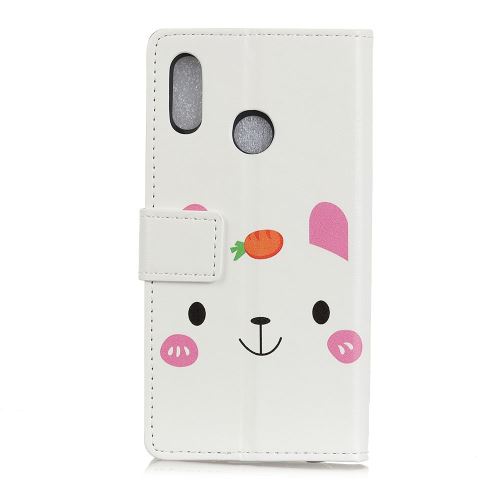 Etui en PU impression de motif magnétique animal mignon pour votre Alcatel 1S (2020)