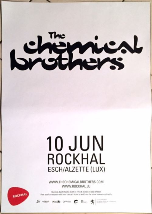 The Chemical Brothers - 60x80 cm - AFFICHE / POSTER