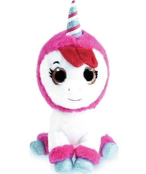 Studio 100 peluche K3 Unicornavec musique 20 cm blanc/rose