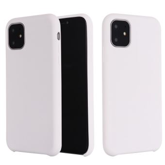 Coque en silicone liquide souple blanc pour votre Apple ...