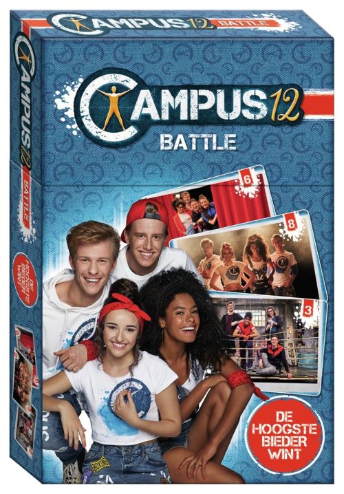 Studio 100 Campus 12 jeu de cartes bleu