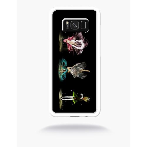 Coque Trio De Manga Filles Compatible Samsung S8 Bord Transparent