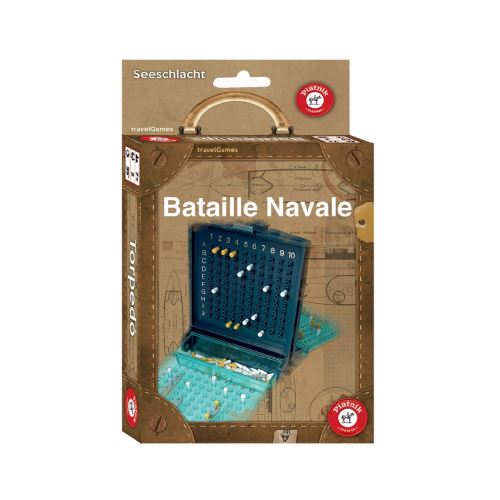 Jeu BATAILLE NAVALE PIATNIK Multicolore
