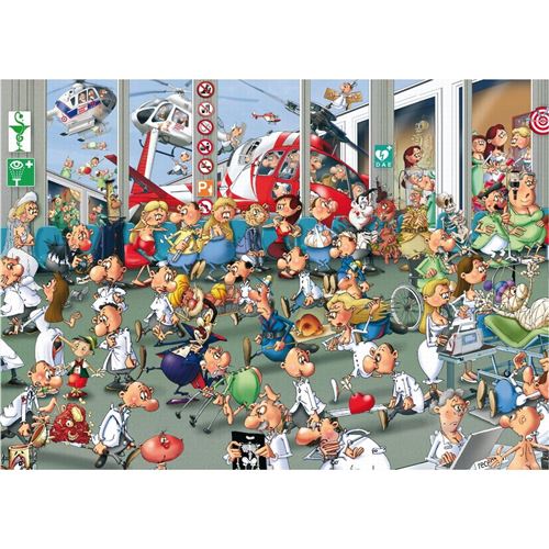 Puzzle URGENCES PIATNIK Multicolore