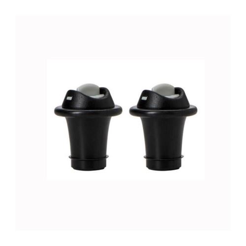 KARIS Lot de 2 Bouchons stoppeur Oxo H.1.31 - Noir