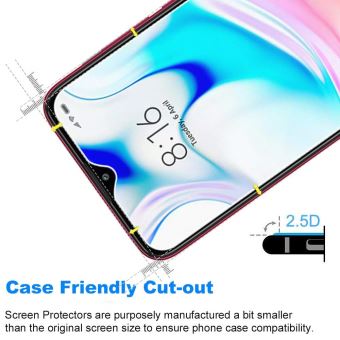 Xiaomi Redmi Note 8 Vitre protection d'ecran en verre trempé incassable lot  de [X2] Glass - Protection d'écran pour smartphone - Achat & prix