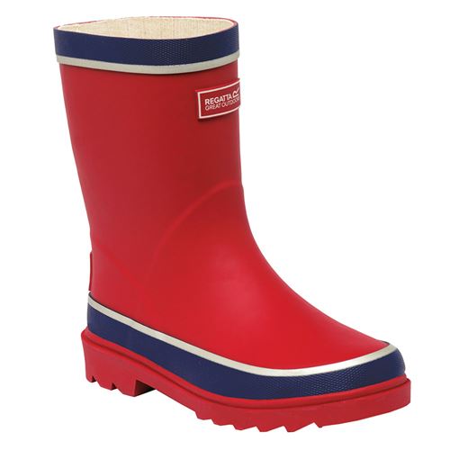 Regatta - Bottes de pluie FOXFIRE - Unisexe (35 FR) (Rouge) - UTRG2239