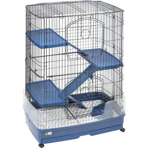 Meilleurs prix pour Cage Tower L pour furet et rongeur 80 x 55 x 108 cm