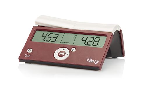 DGT Easy horloge d'échecs Crimson Cruz