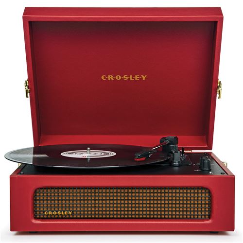 Crosley Voyager platine vinyle avec Bluetooth (bordeaux)