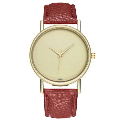 Nouvelle tendance à trois broches simple montre coréenne étudiant montre à quartz cadeau de mariage cadeau d'anniversaire cadeau T263-Acafé