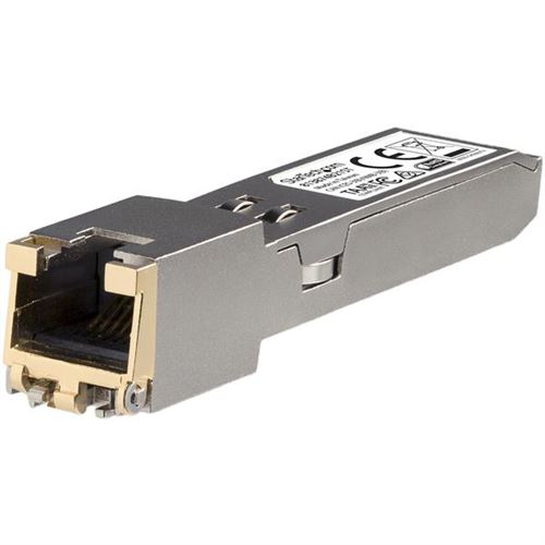 startech hp 813874-b21 compatible sfp 10gbase-t lifetime warranty noir