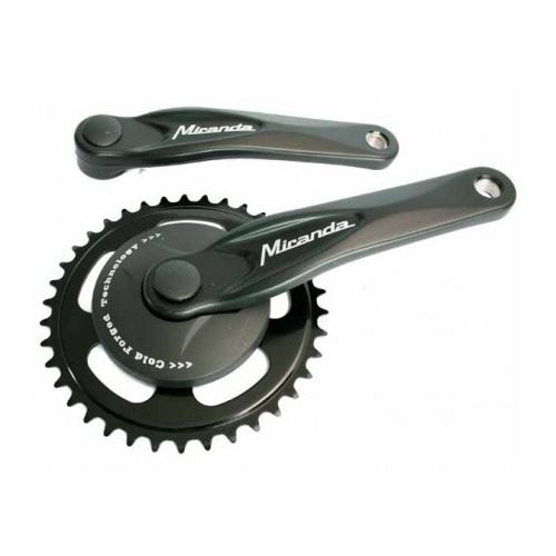 Miranda 38T pédalier Alpha 1 170 mm noir