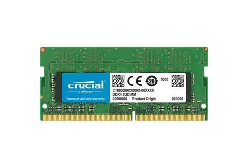 Crucial - DDR4 - module - 4 Go - SO DIMM 260 broches - 2666 MHz / PC4-21300 - CL19 - 1.2 V - mémoire sans tampon - non ECC