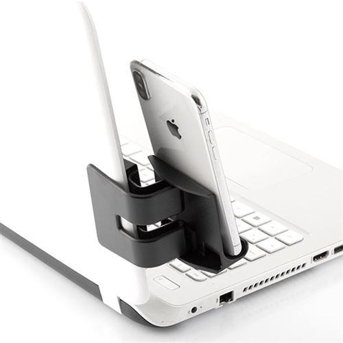 Phoneside, un ingénieux support de téléphone qui se fixe sur les écrans  d'ordinateurs portables - NeozOne