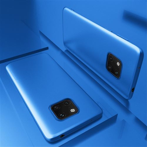 Coque en TPU mat bleu pour votre Huawei Mate 20 Pro
