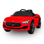 MASERATI Maserati Ghibli Voiture Electrique Enfant (2 x 25W) 108 x 56 x 44 cm - Marche av/ar, Phares, Musique et Télécommande parentale - Rouge