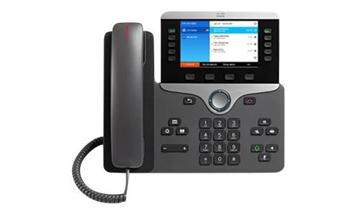 Cisco IP Phone 8841 - Téléphone VoIP - SIP, RTCP, RTP, SRTP, SDP - 5 lignes