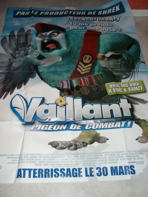 Vaillant - Pigeons De Combat AFFICHE CINEMA ORIGINALE