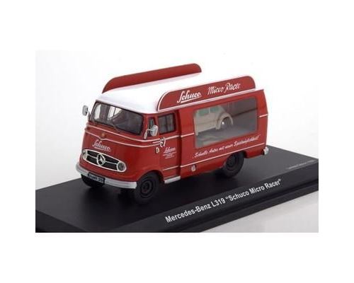 MERCEDES BENZ L319 Promotion Car SCHUCO Micro racer avec VOLKSWAGEN Coccinelle Piccolo - SCH5901