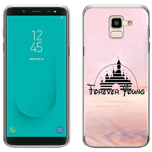 Coque pour Samsung Galaxy J6 -  Disney Forver Young Illustration