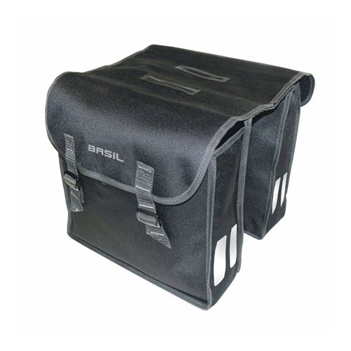 Sacoche arriere velo double basil mara 26l noir (35x10x33cm)