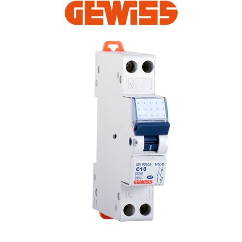 Gewiss - Disjoncteur 1P+N 10A - Image 3