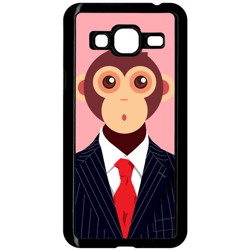 Coque Samsung Galaxy J3 Singe En Costume