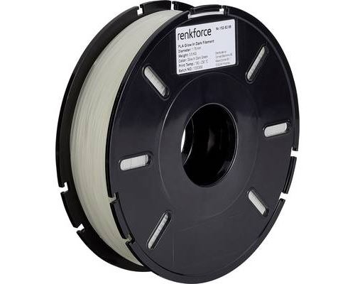 Renkforce RF-4511218 Filament PLA 1.75 mm 500 g vert lumineux