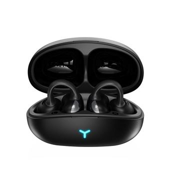 Casque Sport Sans Fil Bluetooth Réduction De Bruit Autonomie 55H Blanc Noir YONIS - 1