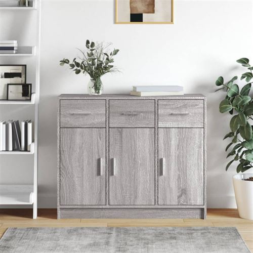 Vidaxl Gris Vida Xl Buffet Sonoma - Image 3